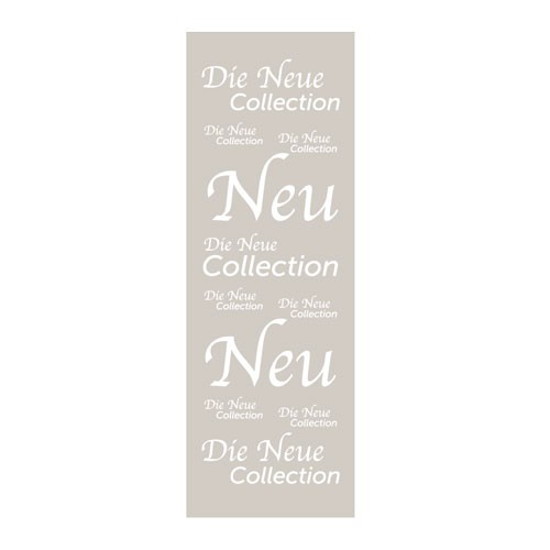 Plakat  " Neu  Die Neue Collection "