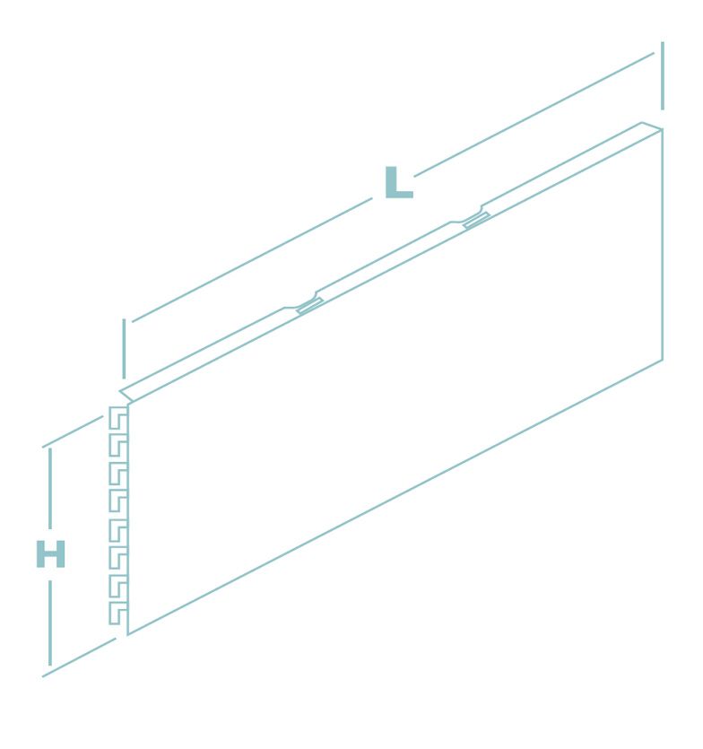 Rückwand GL (glatt)