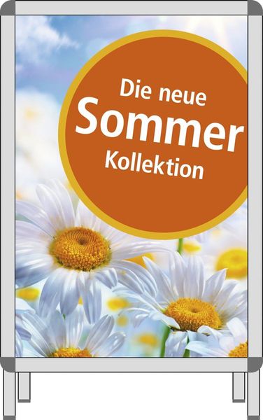 Plakat für Rahmen " Die neue Sommer Kollektion "