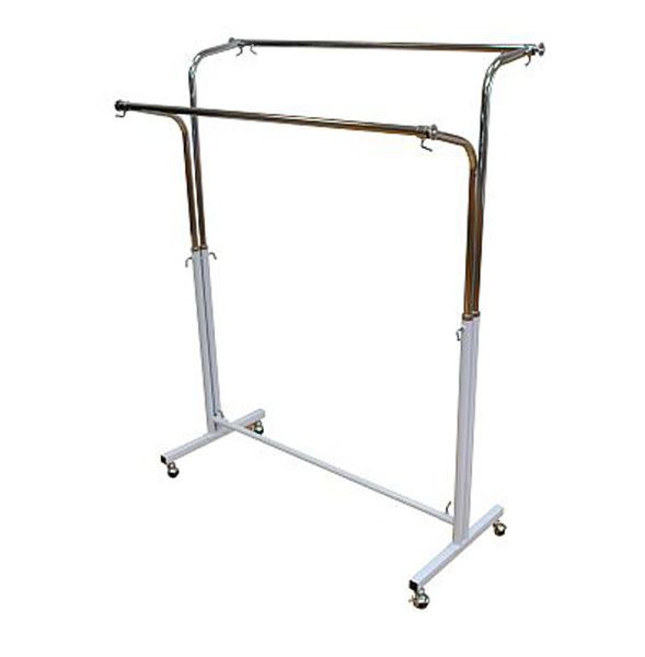 Textilständer - Barrenständer, höhen- breitenverstellbar